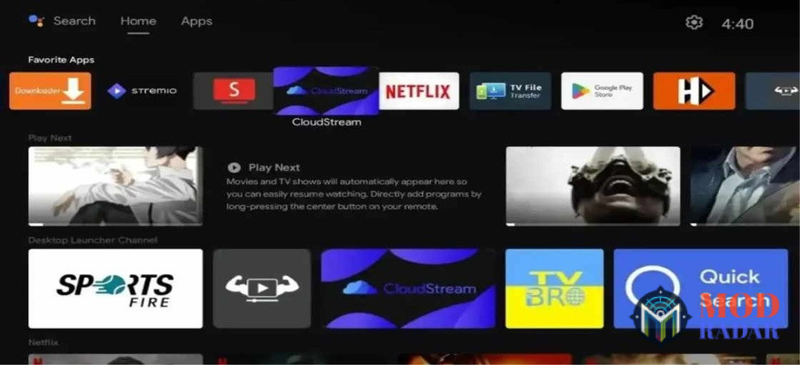 pilihan streaming cloudxtream apk