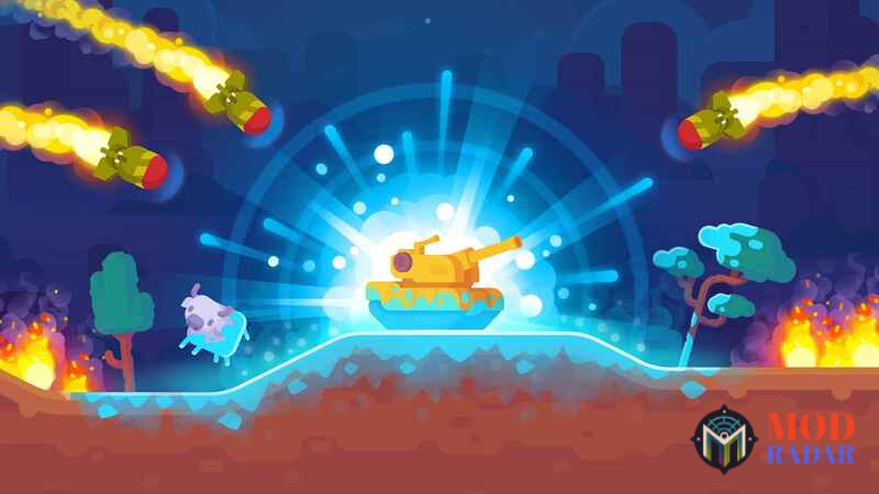 Tựa game Tank Stars Hack đình đám