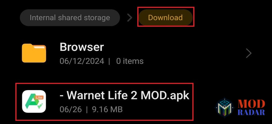 instal warnet life 2 mod apk