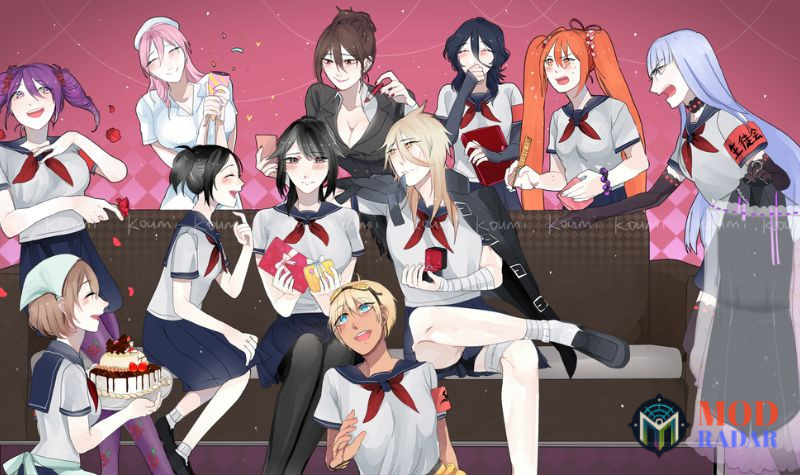 Yandere Simulator Apk thuộc tựa game nhập vai hành động siêu kinh dị