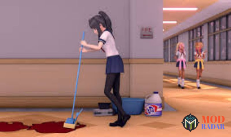 Đồ họa game Yandere Simulator APK sống động, siêu chân thực