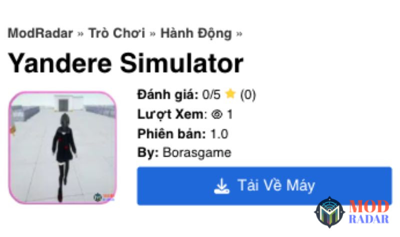 Hướng dẫn tải file Yandere Simulator APK