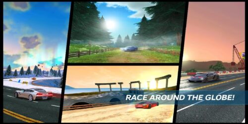 Slide Photo in Asphalt Nitro Mod APK