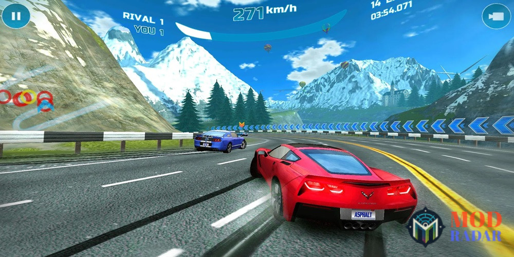 Asphalt Nitro Mod APK Great Graphics