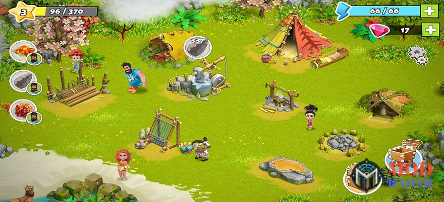 Bangun Desa di Family Island Mod Apk