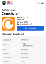 Download Crunchyroll Mod Apk V3 64 3 (Premium Unlocked)