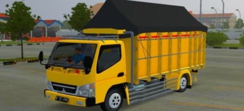 Truck yang tersedia ketika kamu Download Mod Bussid Truck Muatan Berat