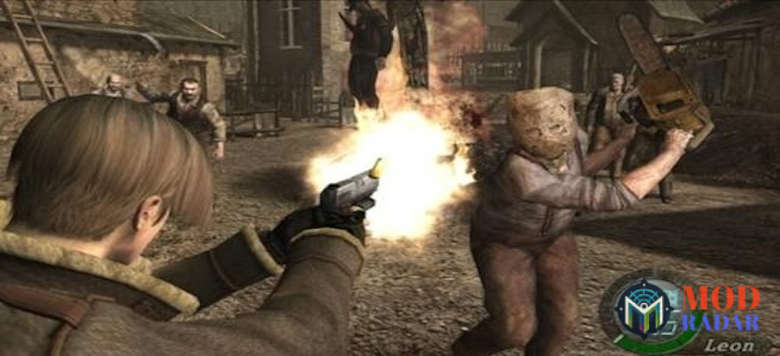 Rasakan keunggulan Chainsaw Ganados dengan Download Resident Evil 4 Mod Apk