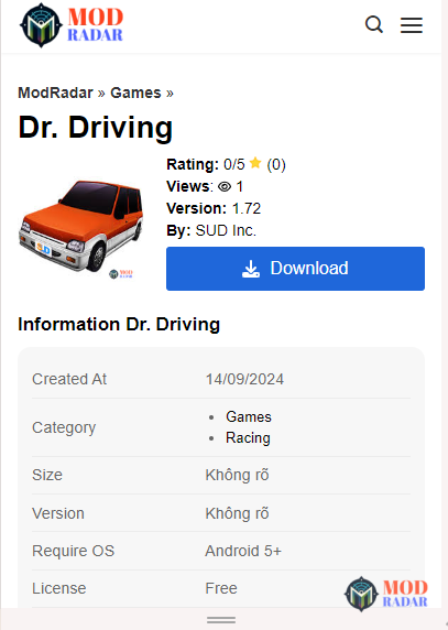 How to Download Dr. Driving Mod Apk