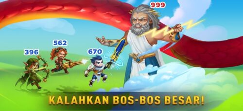 Keseruan bermain Hero Wars Mod Apk