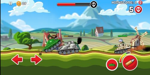 Hills Of Steel Mod Apk Slider 1