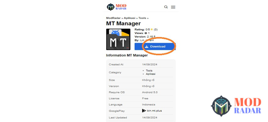 link download MT Manager Apk