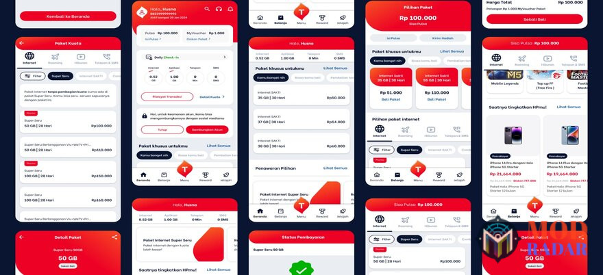 Bahas review pemakaian My Telkomsel Apk