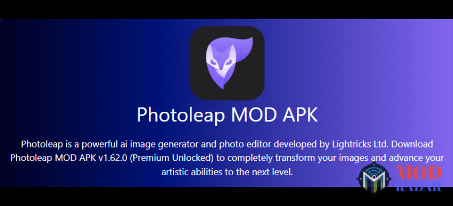 Penjelasan Photoleap Mod Apk