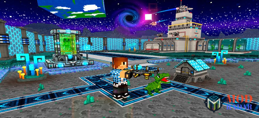 Kenalan yuk dengen game tembakan unik Pixel Gun 3D Mod Apk