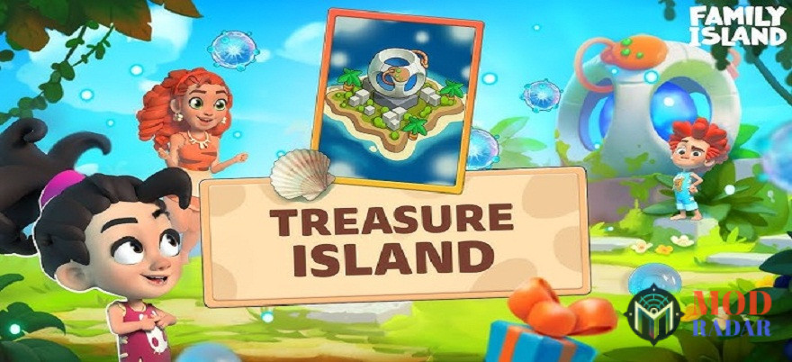 Salah Satu Pulau Petualangan di Family Island Mod Apk