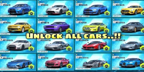 Slide Photo in Asphalt Nitro Mod APK