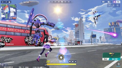 Đồ hoạ hoạt hình đầy màu sắc Super Mecha Champions Apk