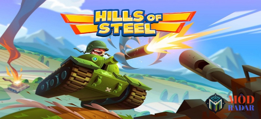 Tampilan Awal Hills Of Steel Mod Apk