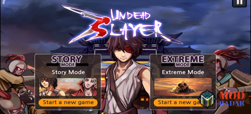 Mode permainan Undead Slayer 2 Mod Apk