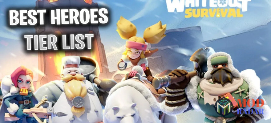 Beberapa Hero rare Dalam Whiteout Survival Mod Apk