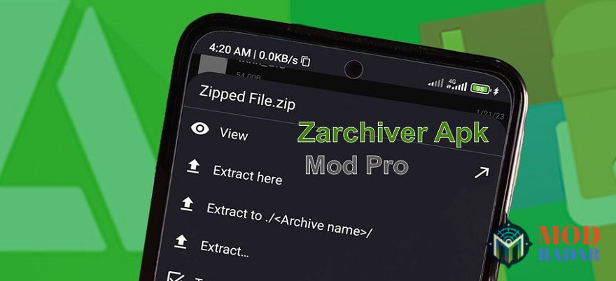 ZArchiver Apk aplikasi terbaik untuk kompres dan ekstrak file