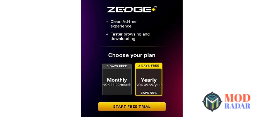 free Zedge Mod Apk