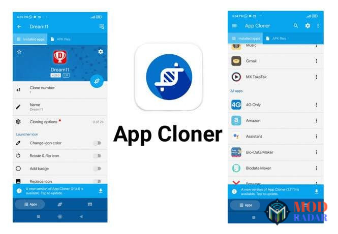 App Cloner Apk mang đến nhiều tính năng có ích