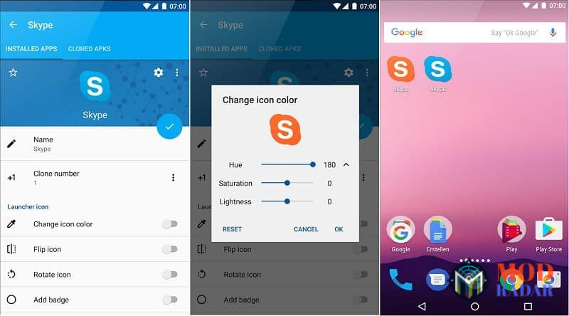 App Cloner Premium APK cho phép sao chép và tùy chỉnh ứng dụng