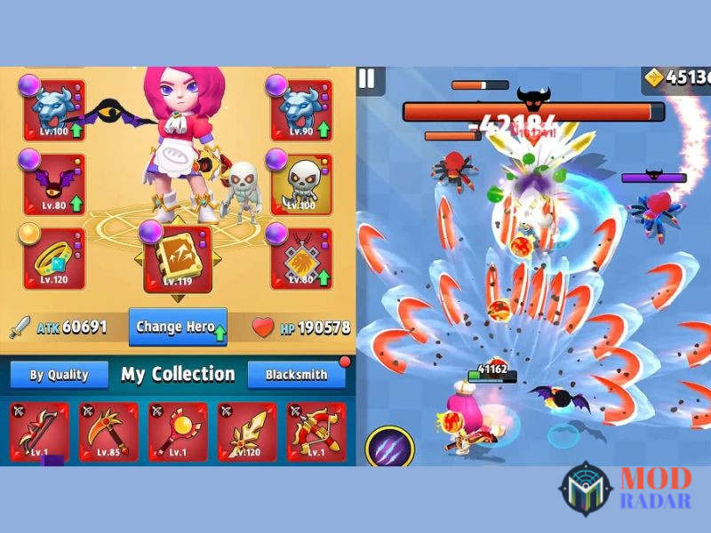 archero apk 3 1 Tải Archero Apk (MOD Menu, Sát Thương Cao) v7.8.1 Đa Dạng Nhân Vật Với Sức Mạnh Riêng Biệt Trong Archero Apk