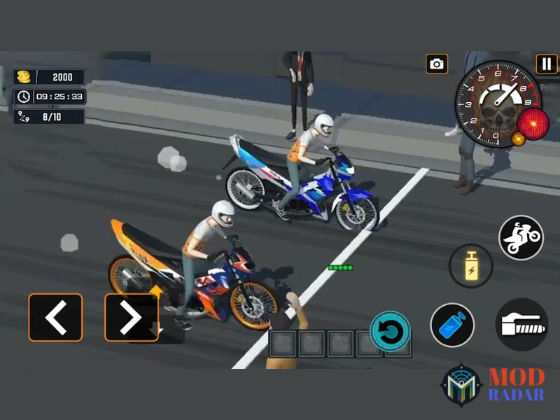 asian drag champion mod apk 2 Tải Asian Drag Champion Mod Apk (Vô Hạn Tiền, Mở Khóa Xe) v1.0.7 Cơ Chế Sang Số Và Xuất Phát Chính Xác Trong Asian Drag Champion Mod Apk