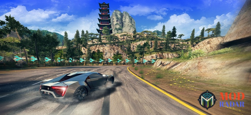 gameplay asphalt 8 mod apk