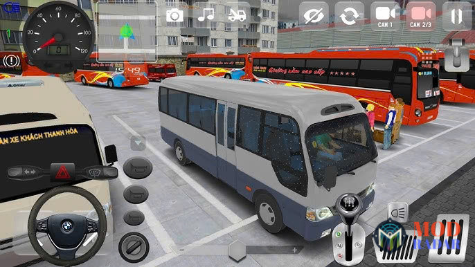 Bộ sưu tập xe trong Minibus Simulator Vietnam Apk