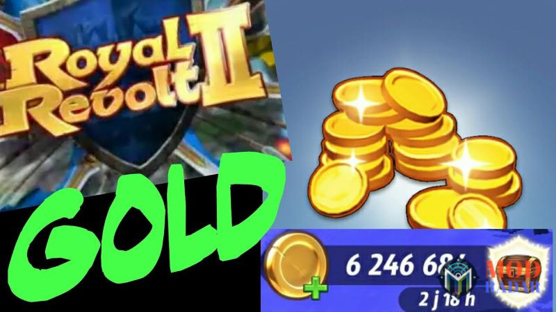 Các tính năng mod của phiên bản Royal Revolt 2 Mod Apk