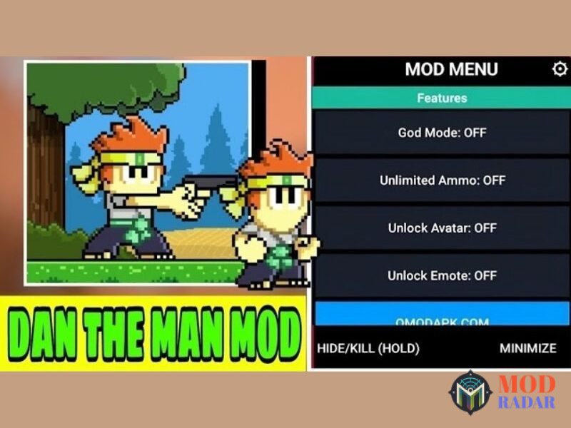 C&aacute;c Trải Nghiệm Đặc Quyền Của Bản Hack Dan The Man