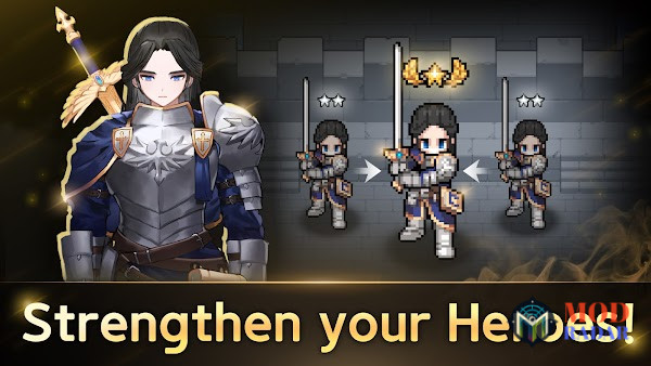 Chiến lược chiêu mộ anh hùng trong phiên bản Hack King God Castle Mod