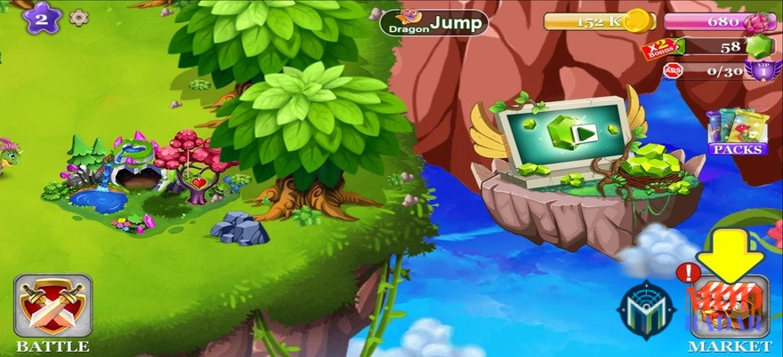 gameplay dragon village mod apk