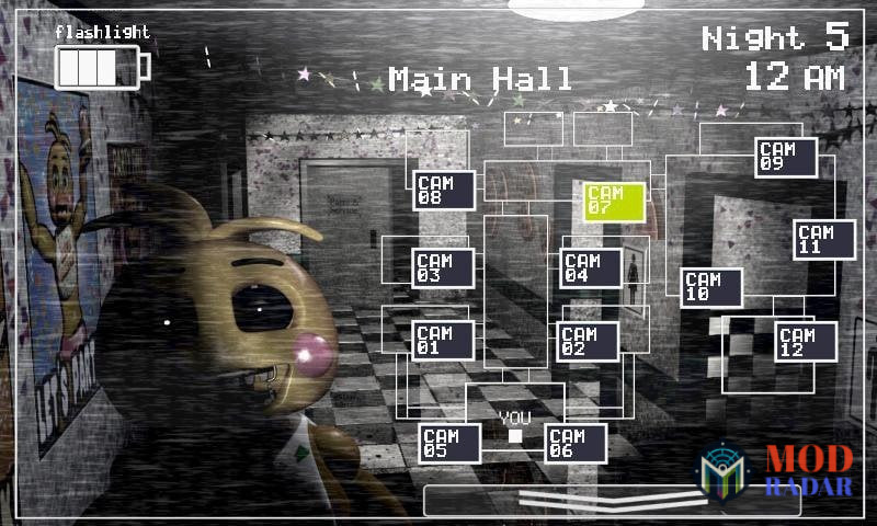 GamePlay của Five Nights at Freddy's 2 APK