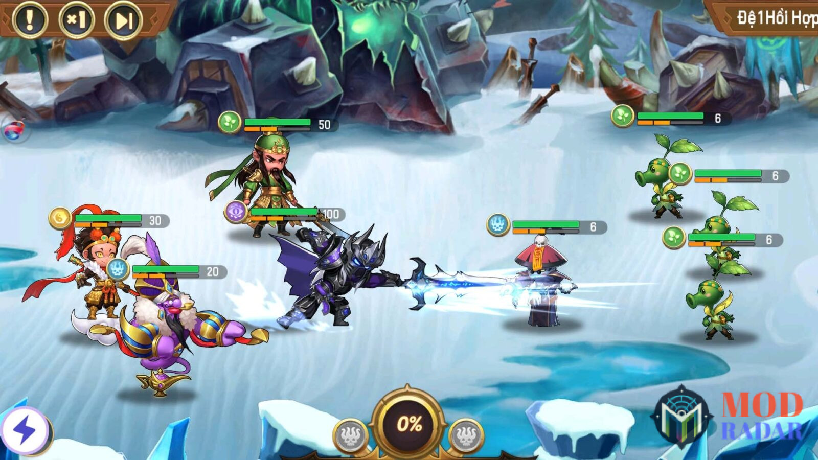 Gameplay của Triệu Hồi Sư Apk