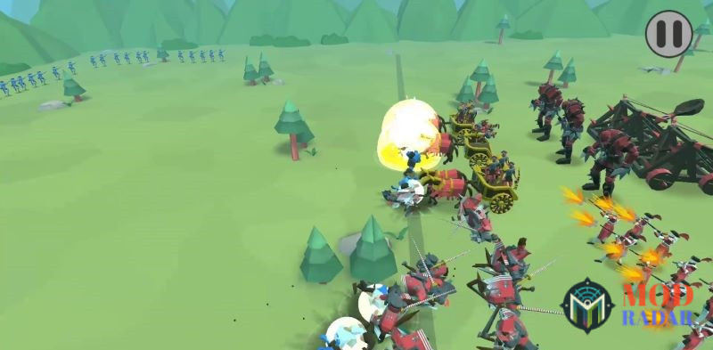 Gameplay của Epic Battle Simulator