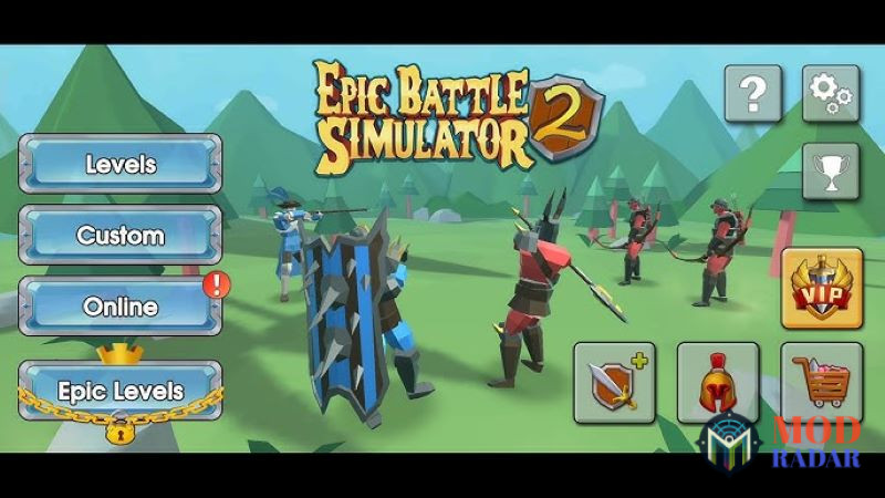 Giới thiệu về Epic Battle Simulator 2 Hakc