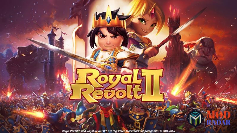 Giới thiệu về Royal Revolt 2 Apk