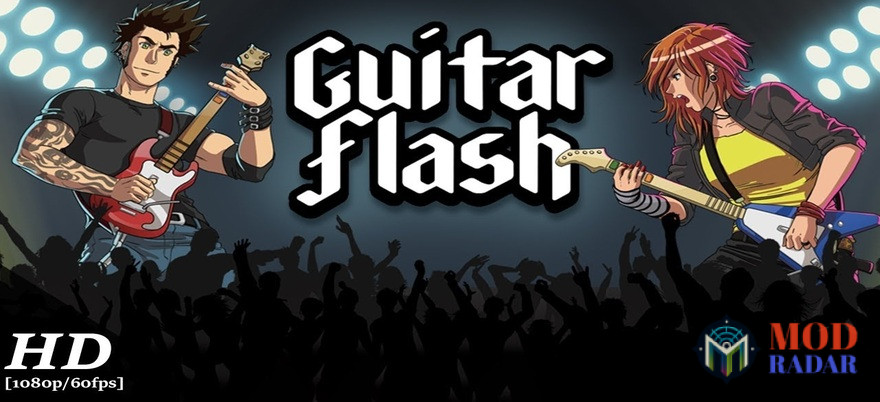 poster guitar flash mod apk