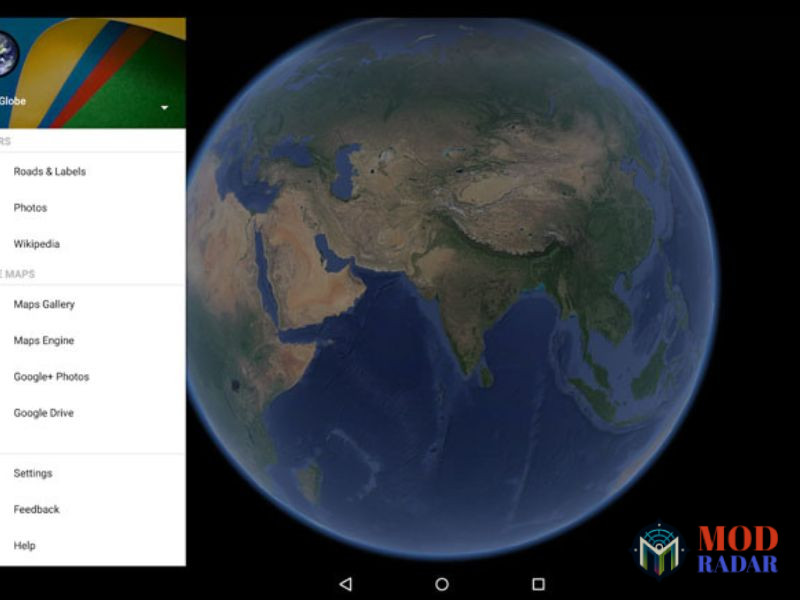 Với phiên bản Google Earth Mod Apk thì tính năng tái hiện bản đồ 3D siêu sắc nét