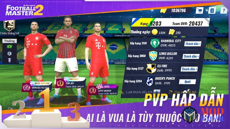 Hướng dẫn cách tải Hack Football Master 2 mới nhất