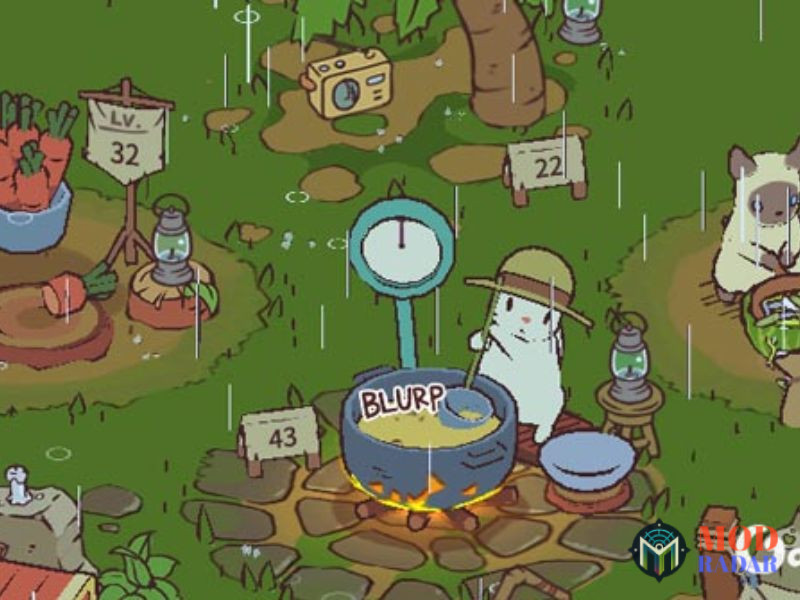 meo va sup mod apk 2 Tải Mèo Và Súp MOD APK (Vô Hạn Tiền, Mua Sắm Miễn Phí) v4.30.1 Quản Lý Dây Chuyền Nấu Súp Trong Mèo Và Súp MOD