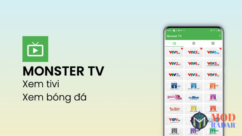 monster tv apk trai nghiem a kenh ma khong can ton phi Tải Monster Tv Apk (MOD Đa Kênh, Không Có Quảng Cáo) v2.2.0 Monster Tv Apk Trải Nghiệm Đa Kênh Mà Không Cần Tốn Phí