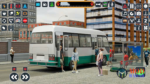 Nhiệm vụ đưa đón và trả khách trong Minibus Simulator Vietnam Apk