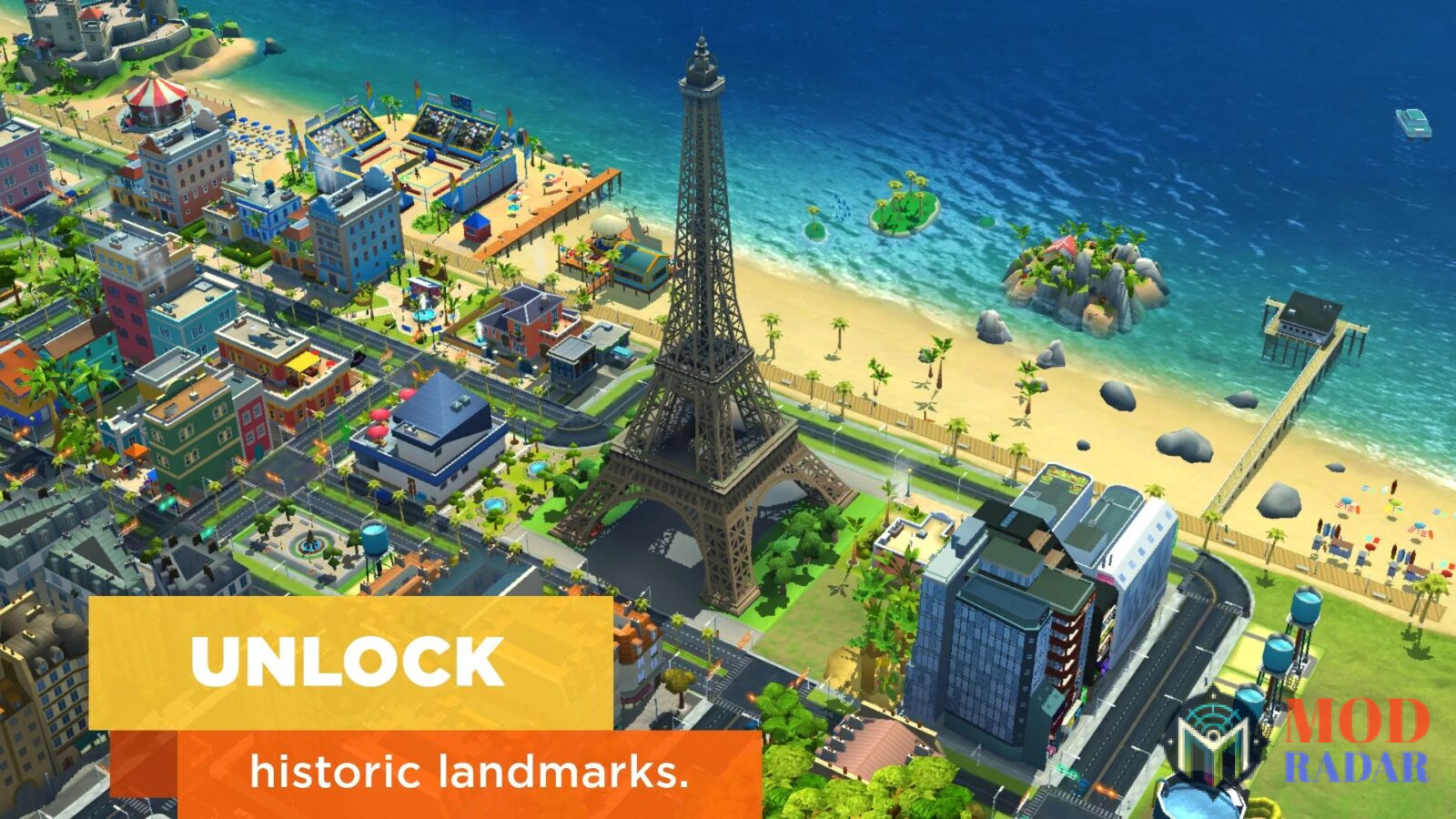 Xây dựng thành phố từ con số 0 trong SimCity BuildIt Mod APK