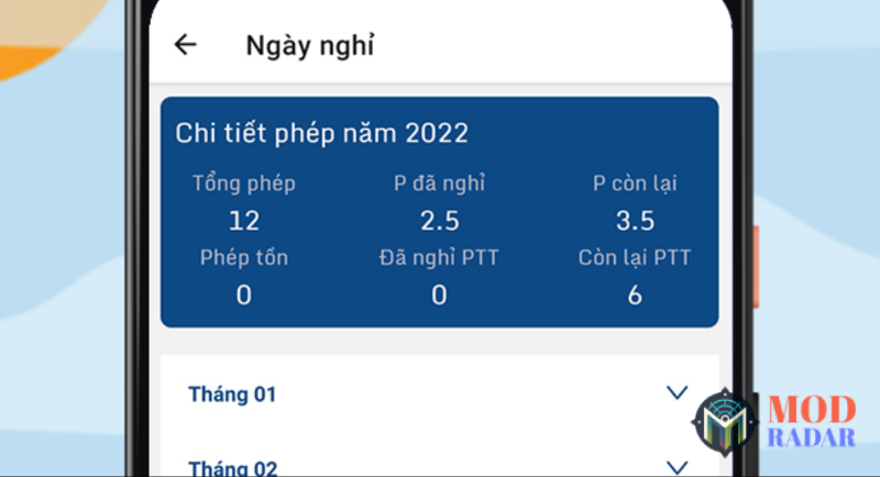 Sử dụng LYG để tra cứu ngày nghỉ